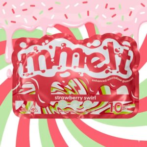 MMELT Strawberry Swirl Mushroom Gummies