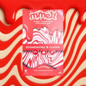 MMELT Strawberries and Cream – Mushroom Chocolate