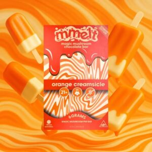 MMELT ORANGE CREAMSICLE MUSHROOM CHOCOLATE BAR