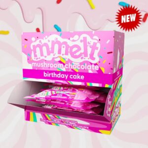 BIRTHDAY CAKE MUSHROOM CHOCOLATE PARTY PACK