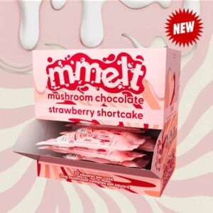 MMELT Strawberry Shortcake Mushroom Chocolate Party Pack